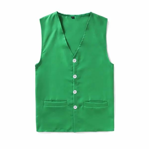 Flat Bottom Edge Uniform Vest - Flat Bottom Edge Uniform Vest - Image 1 of 5