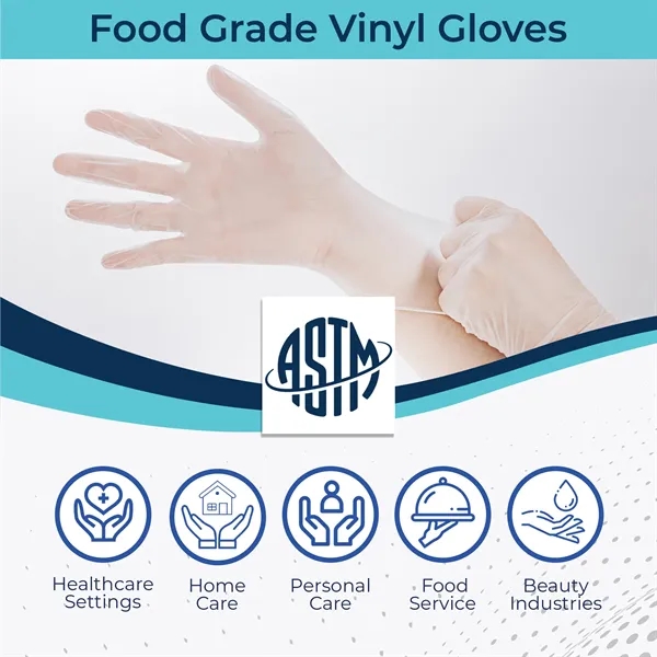 CHA Vinyl Gloves - All Purpose, size M - 1000pcs - CHA Vinyl Gloves - All Purpose, size M - 1000pcs - Image 6 of 6