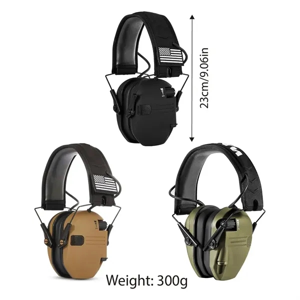Tactical Electronic Shooting Ear Protection Muff - Tactical Electronic Shooting Ear Protection Muff - Image 1 of 5