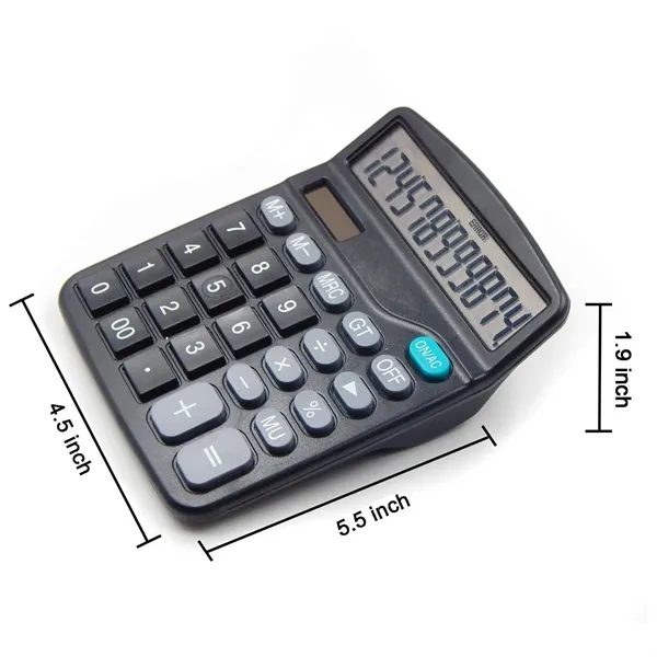 12 Digits Basic Desktop Calculator - 12 Digits Basic Desktop Calculator - Image 2 of 4