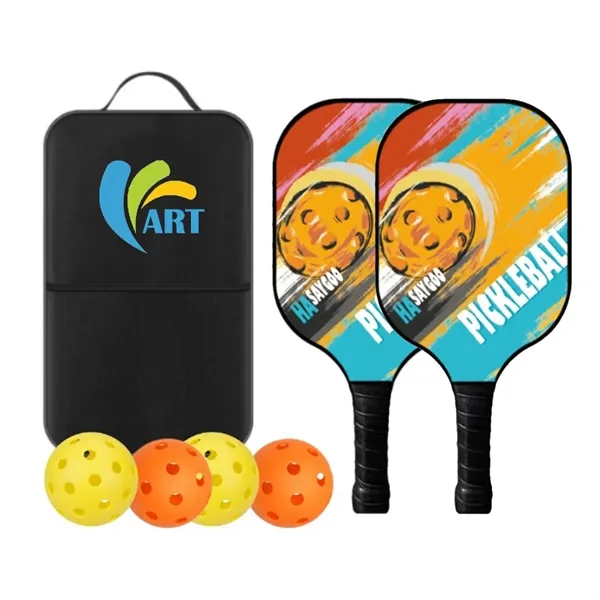 Pickle Ball Set Full Color - Pickle Ball Set Full Color - Image 0 of 4