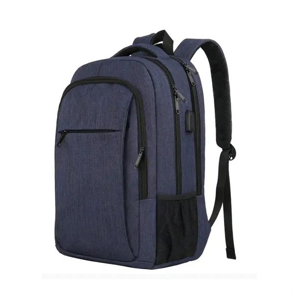 Large Travel Laptop Backpack with USB port - Large Travel Laptop Backpack with USB port - Image 5 of 5
