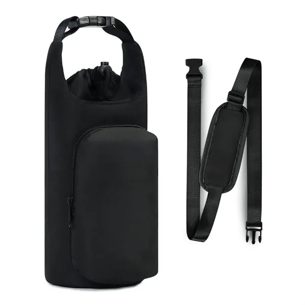 32Oz. 40Oz. Tumbler Insulated Water Bottle Carrier Black Bag - 32Oz. 40Oz. Tumbler Insulated Water Bottle Carrier Black Bag - Image 4 of 4