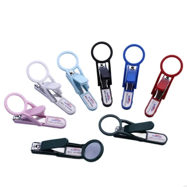 Custom Logo Clipper Nail Cutter with Magnifying Glass - Custom Logo Clipper Nail Cutter with Magnifying Glass - Image 3 of 3