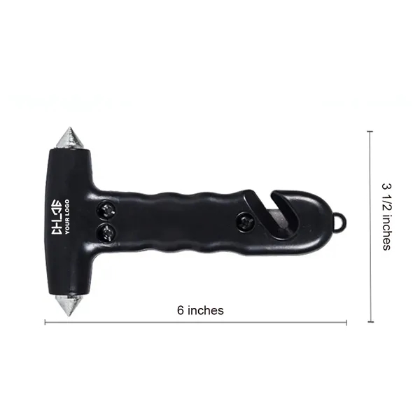 Emergency Car Window Breaker with Seatbelt Cutter - Emergency Car Window Breaker with Seatbelt Cutter - Image 1 of 1