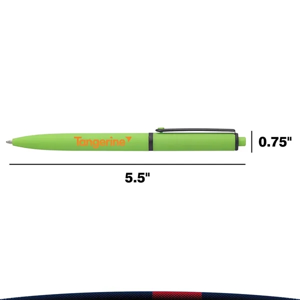 Classic Rubber-Coated Plastic Ballpoint Pens - Classic Rubber-Coated Plastic Ballpoint Pens - Image 2 of 8