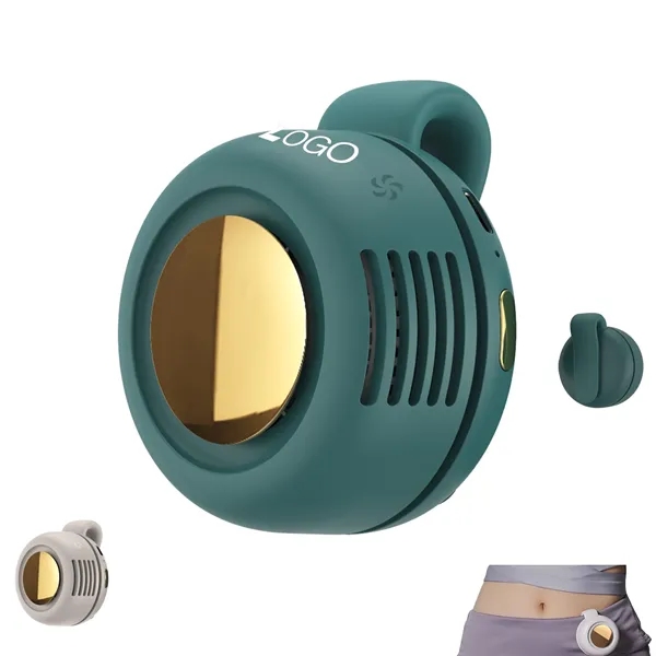 Mini Neck Waist Clip USB Fan - Mini Neck Waist Clip USB Fan - Image 0 of 2