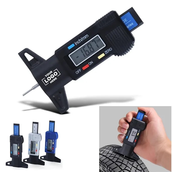 Digital Tire Tread Depth Gauge - Digital Tire Tread Depth Gauge - Image 0 of 2