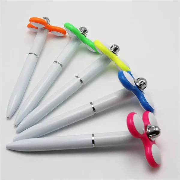 Stress Relief Ballpoint Pen with Fidget Spinner - Stress Relief Ballpoint Pen with Fidget Spinner - Image 1 of 1