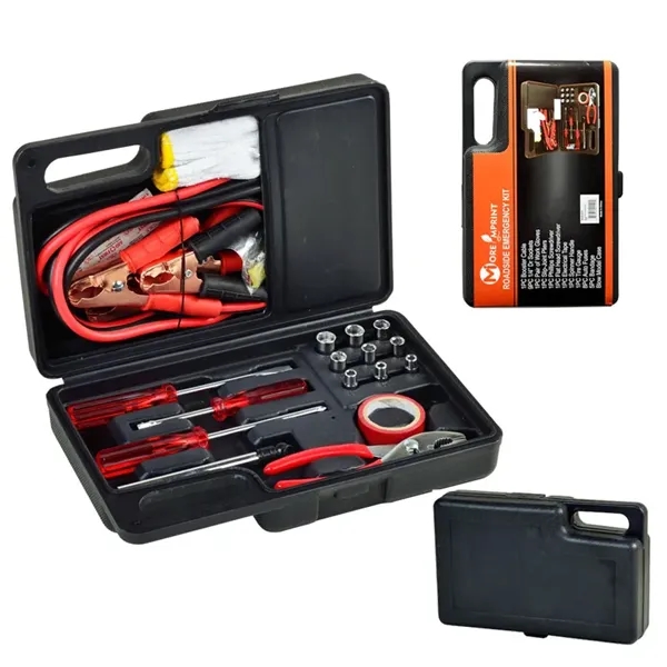 30pcs 12'' Emergency Roadside Auto Kit Car Accessories - 30pcs 12'' Emergency Roadside Auto Kit Car Accessories - Image 0 of 4