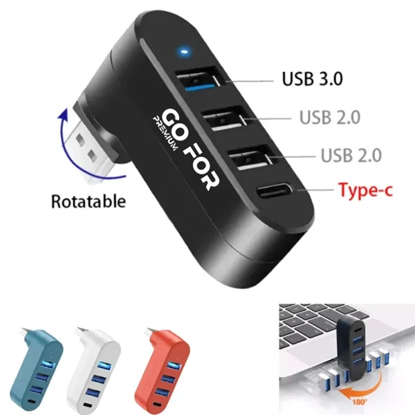 4-Port USB 3.0 Hub - 4-Port USB 3.0 Hub - Image 0 of 4
