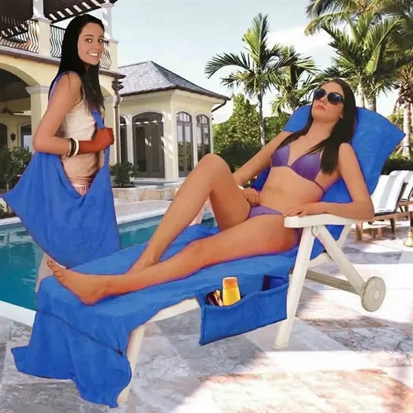 Microfiber Beach Towel &Beach Chair Cover - Microfiber Beach Towel &Beach Chair Cover - Image 2 of 5