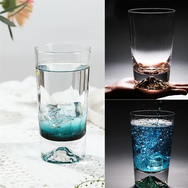 12 Ounces Snowy Mountain Whiskey Glasses - 12 Ounces Snowy Mountain Whiskey Glasses - Image 1 of 1