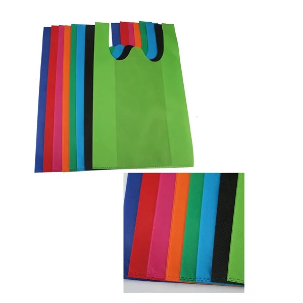 12" x 20" Non-woven Solid Color Vest-style Shopping Bag - 12" x 20" Non-woven Solid Color Vest-style Shopping Bag - Image 1 of 1