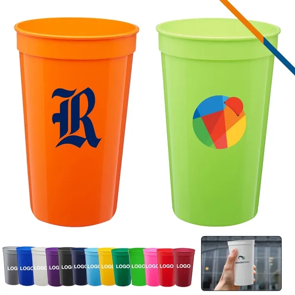 Domipo Plastic Stadium Cup - 22 OZ. - Domipo Plastic Stadium Cup - 22 OZ. - Image 0 of 17