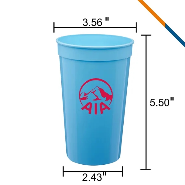 Domipo Plastic Stadium Cup - 22 OZ. - Domipo Plastic Stadium Cup - 22 OZ. - Image 2 of 17