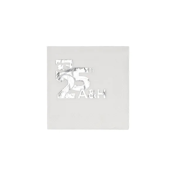 Beverage Napkin - White - Tradition - Beverage Napkin - White - Tradition - Image 1 of 3