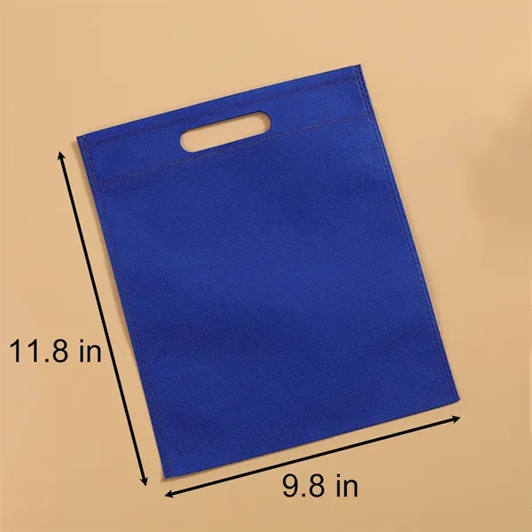 Non-woven Fold-Over Exhibition Die Cut Handle Tote Bags - Non-woven Fold-Over Exhibition Die Cut Handle Tote Bags - Image 1 of 2