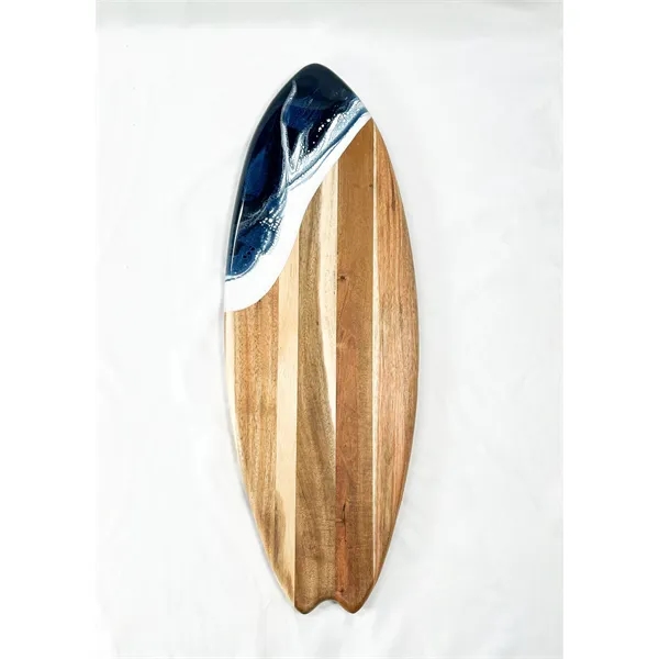7x20 Surfboard-Shaped Charcuterie Board - 7x20 Surfboard-Shaped Charcuterie Board - Image 5 of 5