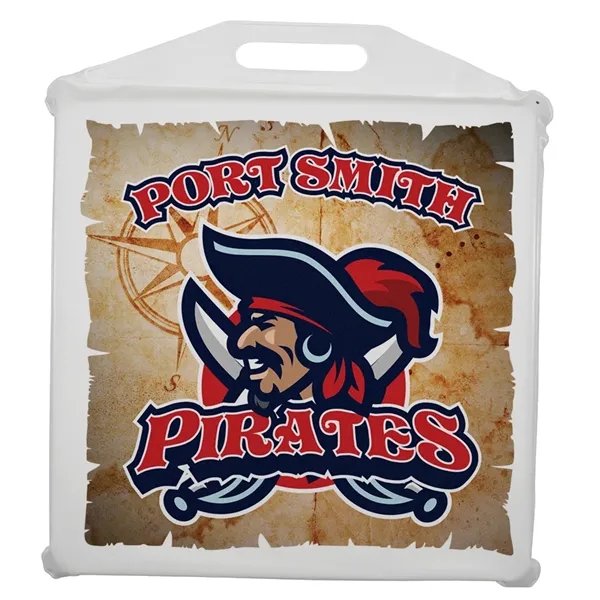 14" x 14" x 1.50" Seat Cushion, Full Color Imprint