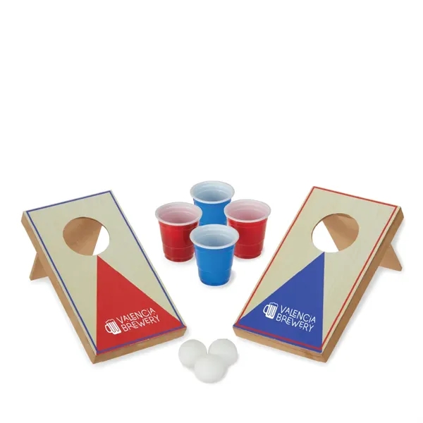 True® Mini Cornhole Pong Set - True® Mini Cornhole Pong Set - Image 1 of 7
