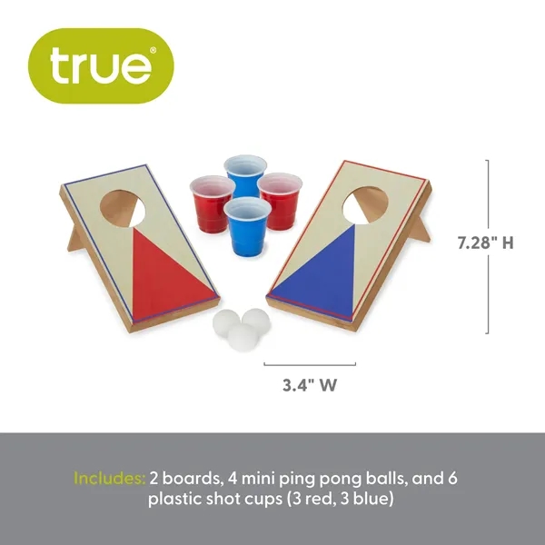 True® Mini Cornhole Pong Set - True® Mini Cornhole Pong Set - Image 7 of 7