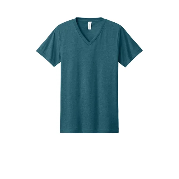 BELLA+CANVAS Unisex Heather CVC V-Neck Tee - BELLA+CANVAS Unisex Heather CVC V-Neck Tee - Image 53 of 58