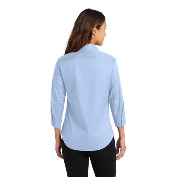 Port Authority Women's 3/4-Sleeve Easy Care Shirt. - Port Authority Women's 3/4-Sleeve Easy Care Shirt. - Image 14 of 34