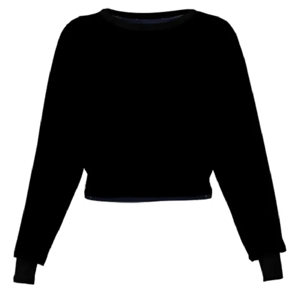 Greyson Women's BLANK Aspen Cropped Crewneck - Greyson Women's BLANK Aspen Cropped Crewneck - Image 2 of 2