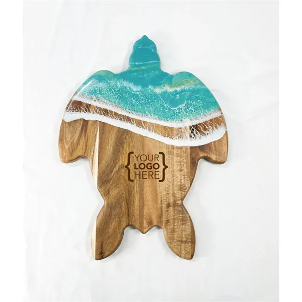 12"x16.5" NEW!! Turtle-Shaped Charcuterie Board - 12"x16.5" NEW!! Turtle-Shaped Charcuterie Board - Image 0 of 5
