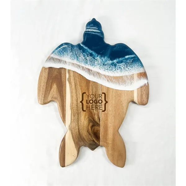 12"x16.5" NEW!! Turtle-Shaped Charcuterie Board - 12"x16.5" NEW!! Turtle-Shaped Charcuterie Board - Image 5 of 5