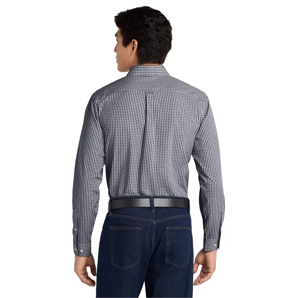 Port Authority Broadcloth Gingham Easy Care Shirt - Port Authority Broadcloth Gingham Easy Care Shirt - Image 1 of 14