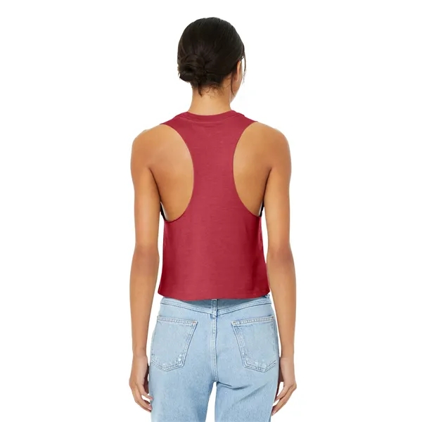 BELLA+CANVAS Women's Racerback Cropped Tank. - BELLA+CANVAS Women's Racerback Cropped Tank. - Image 28 of 40