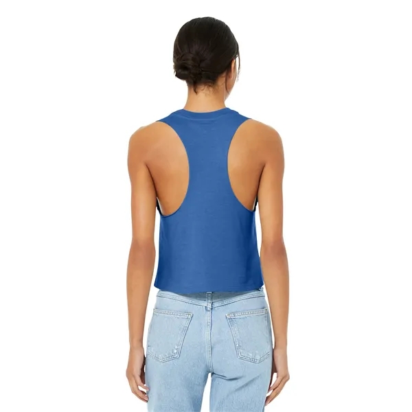 BELLA+CANVAS Women's Racerback Cropped Tank. - BELLA+CANVAS Women's Racerback Cropped Tank. - Image 32 of 40