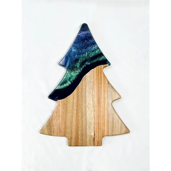 16"x11" NEW!! Christmas Tree Shaped Charcuterie Board - 16"x11" NEW!! Christmas Tree Shaped Charcuterie Board - Image 3 of 7