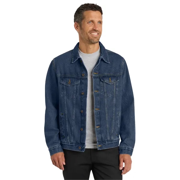 Port Authority Denim Jacket. - Port Authority Denim Jacket. - Image 0 of 4
