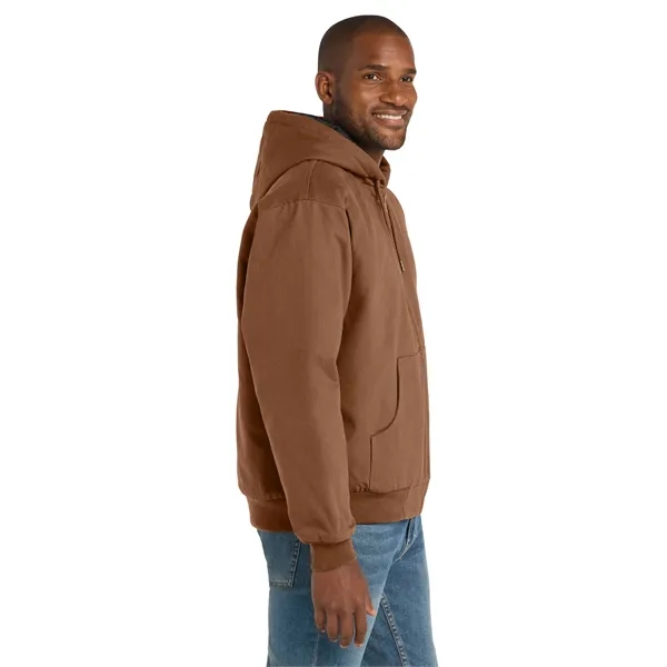 CornerStone - Duck Cloth Hooded Work Jacket. - CornerStone - Duck Cloth Hooded Work Jacket. - Image 2 of 19