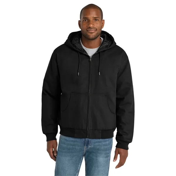 CornerStone - Duck Cloth Hooded Work Jacket. - CornerStone - Duck Cloth Hooded Work Jacket. - Image 5 of 19