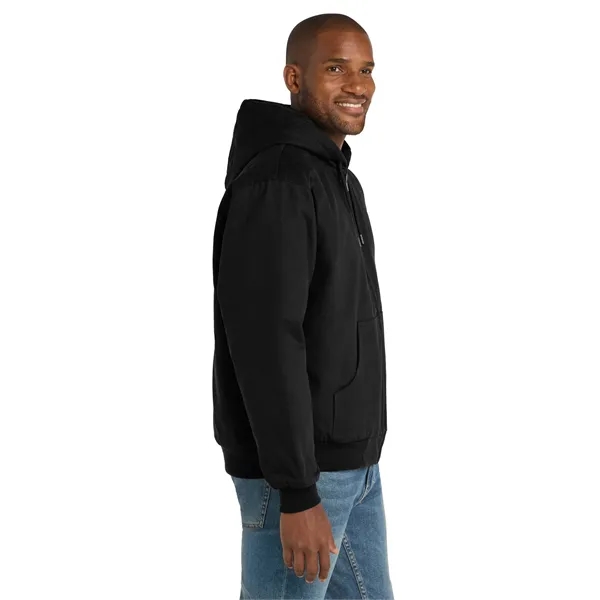 CornerStone - Duck Cloth Hooded Work Jacket. - CornerStone - Duck Cloth Hooded Work Jacket. - Image 7 of 19