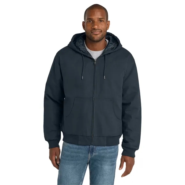 CornerStone - Duck Cloth Hooded Work Jacket. - CornerStone - Duck Cloth Hooded Work Jacket. - Image 10 of 19