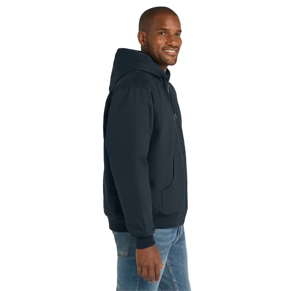 CornerStone - Duck Cloth Hooded Work Jacket. - CornerStone - Duck Cloth Hooded Work Jacket. - Image 12 of 19