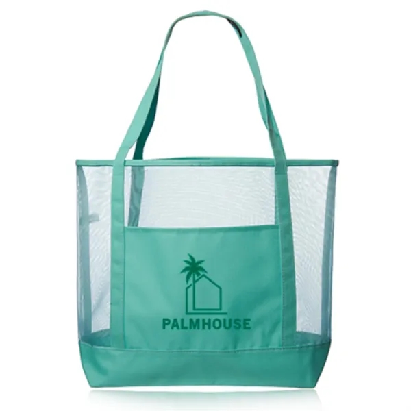 Cancun Large Mesh Beach Bags W/ Carrying Handles