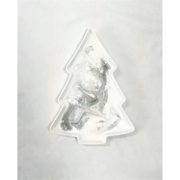 7.5 "x5.5" NEW!! Christmas Tree Shaped Ceramic Tray - 7.5 "x5.5" NEW!! Christmas Tree Shaped Ceramic Tray - Image 6 of 7