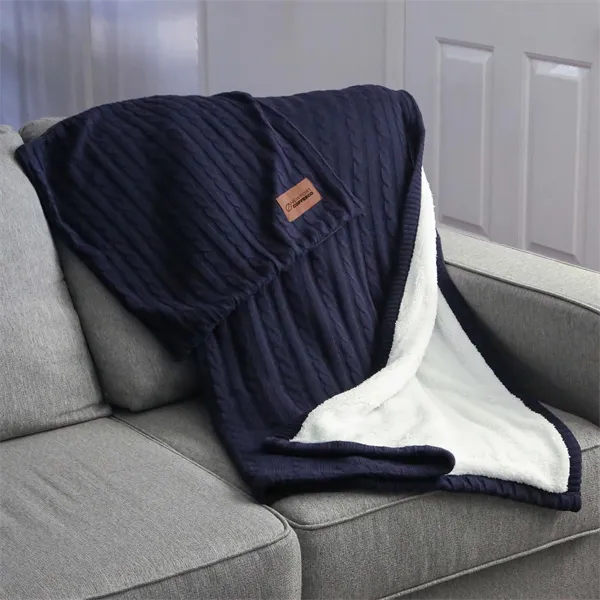 Sweater Weather Sherpa Blanket W/ Pillowcase - Sweater Weather Sherpa Blanket W/ Pillowcase - Image 0 of 15