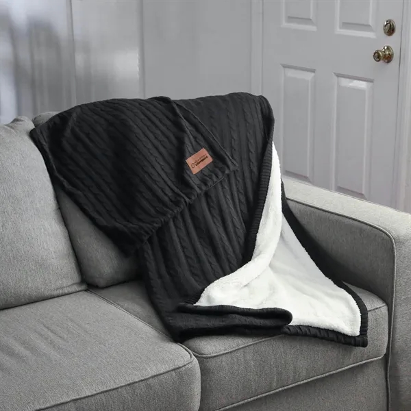 Sweater Weather Sherpa Blanket W/ Pillowcase - Sweater Weather Sherpa Blanket W/ Pillowcase - Image 8 of 15