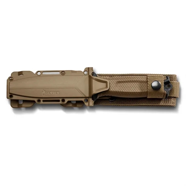StrongArm - Coyote Brown, Serrated - StrongArm - Coyote Brown, Serrated - Image 2 of 11