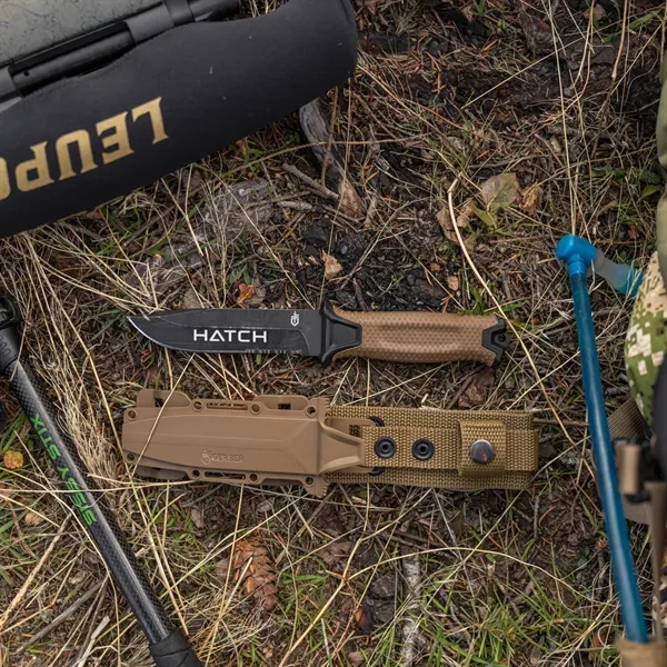 StrongArm - Coyote Brown, Serrated - StrongArm - Coyote Brown, Serrated - Image 3 of 11