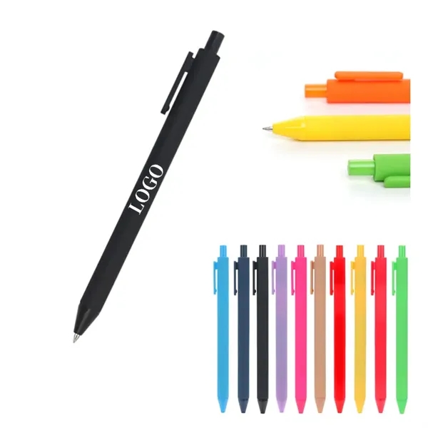 Colorful Vibrant Retractable Ballpoint Ink Pens - Colorful Vibrant Retractable Ballpoint Ink Pens - Image 0 of 2