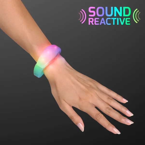 Sound Activated Light Up LED Flashing Bracelets - Sound Activated Light Up LED Flashing Bracelets - Image 30 of 36