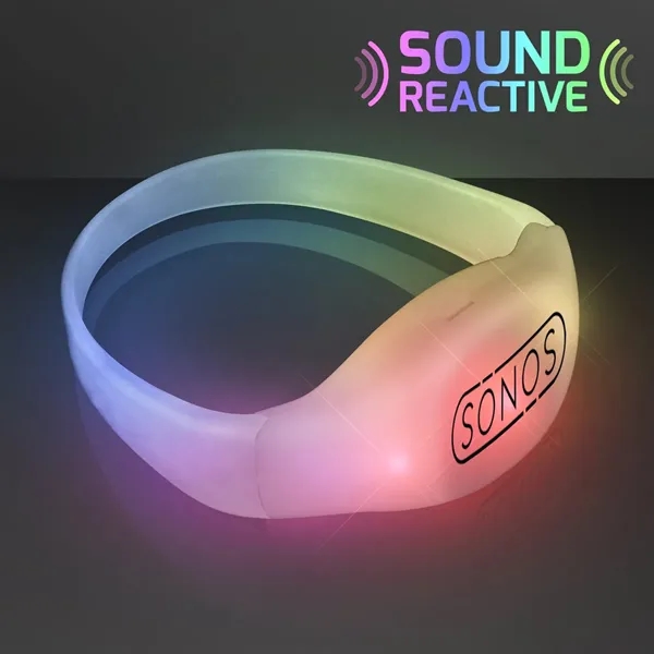 Sound Activated Light Up LED Flashing Bracelets - Sound Activated Light Up LED Flashing Bracelets - Image 32 of 36